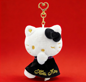 黑金系列Kitty小吊饰